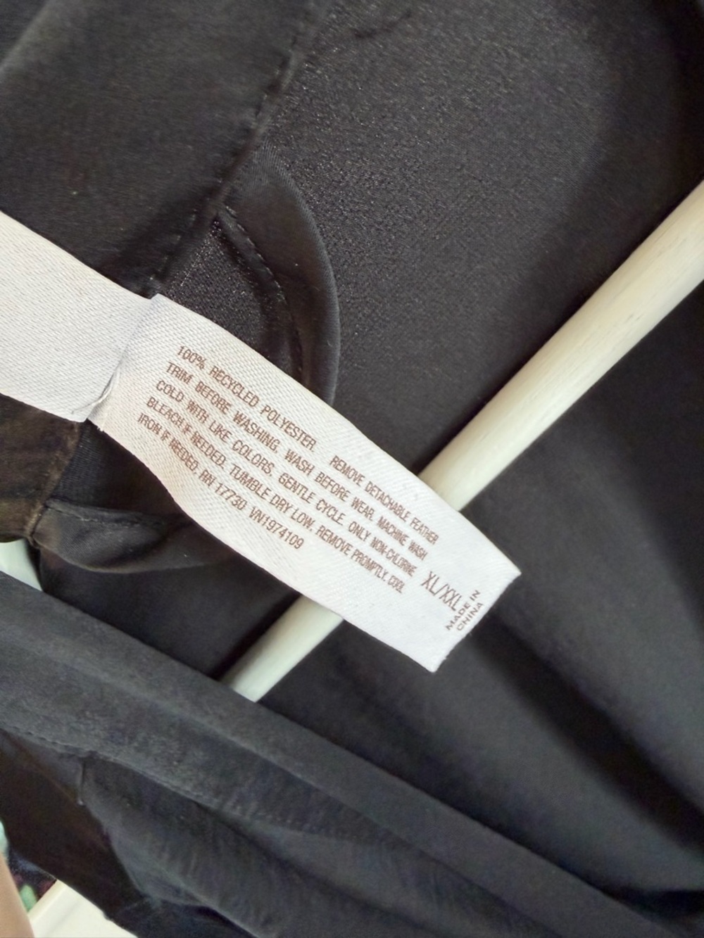 Black Long Satin Robe Target - Picture 7 of 7